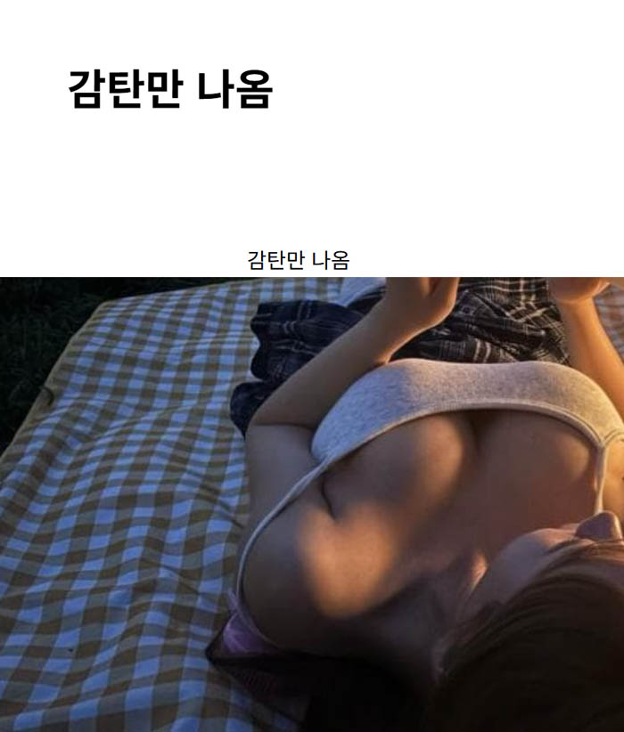 감탄만 나옴