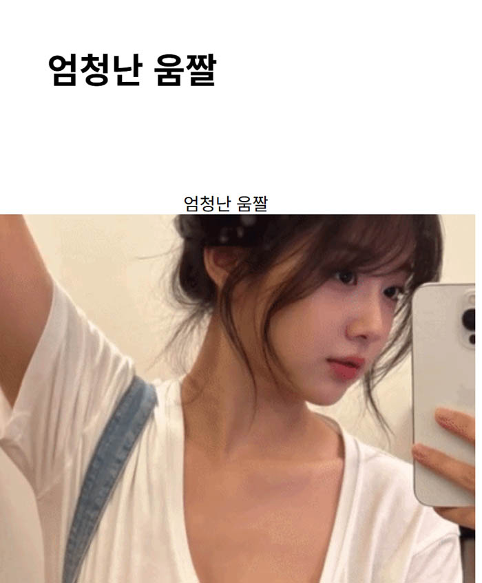 엄청난 움짤