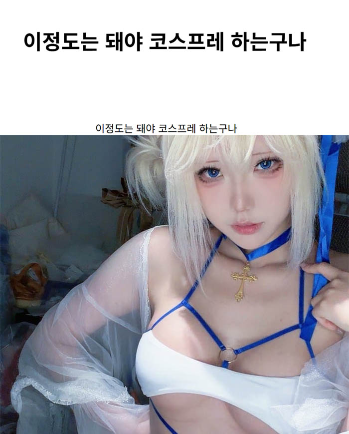 이정도는 돼야 코스프레 하는구나