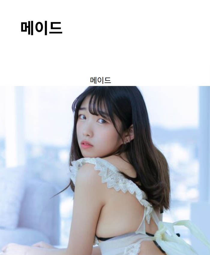 메이드