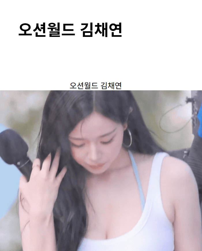 오션월드 김채연