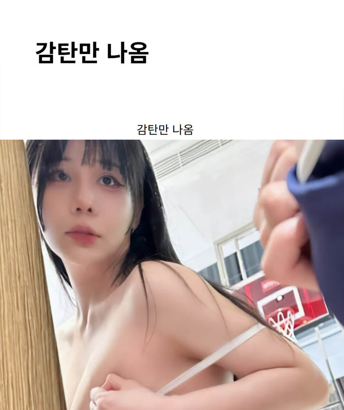 감탄만 나옴