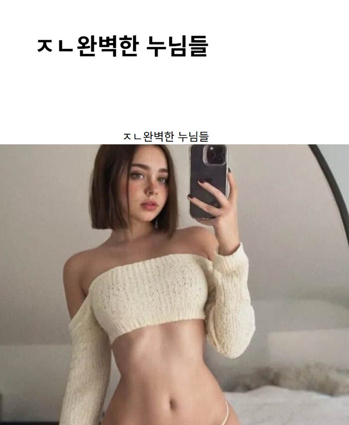 ㅈㄴ완벽한 누님들