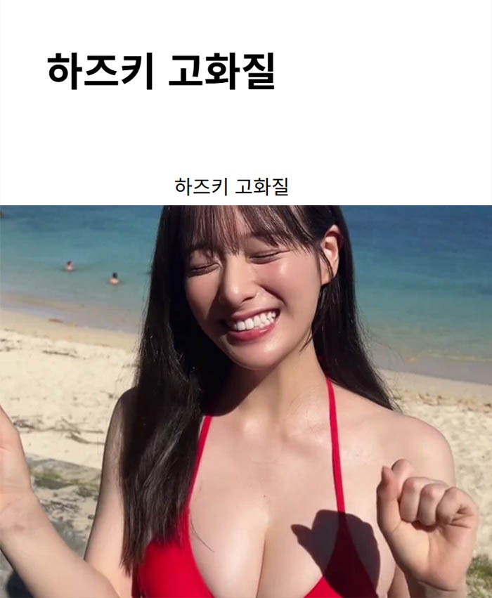 하즈키 고화질