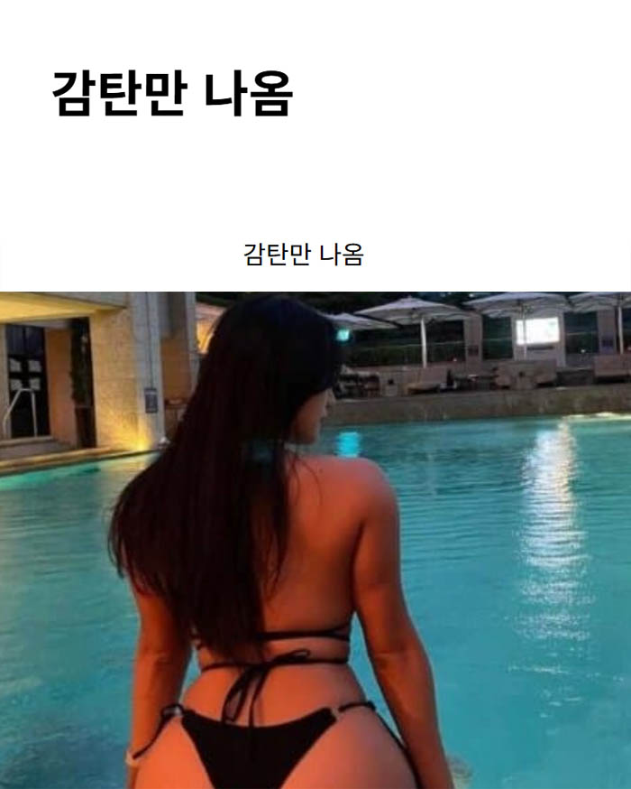 감탄만 나옴