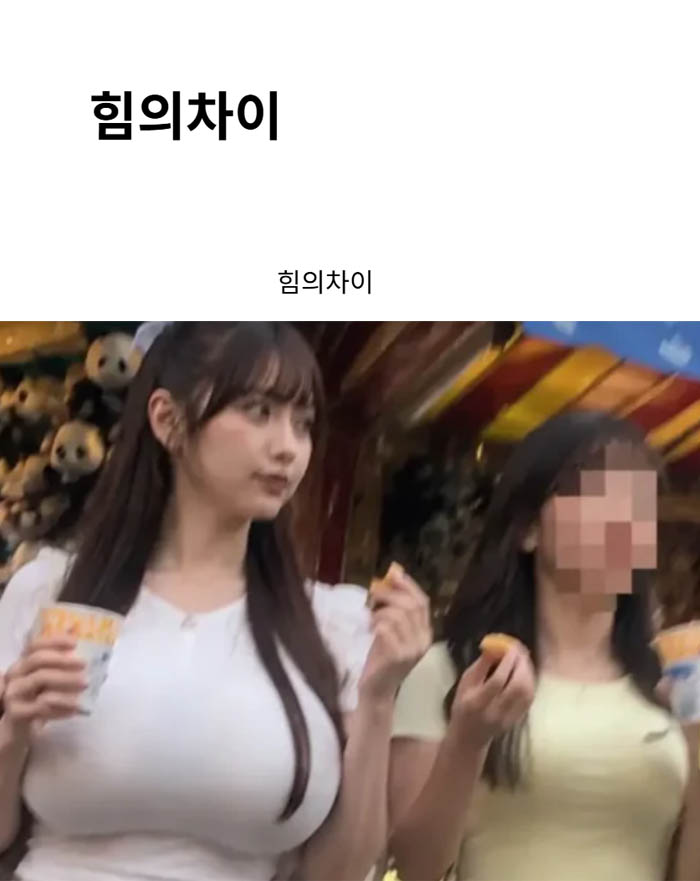 힘의차이